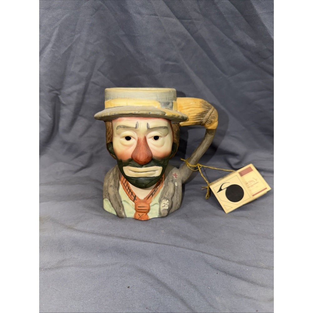 collectors mug musical plays be a clown 9739 emmett kelly signature collection